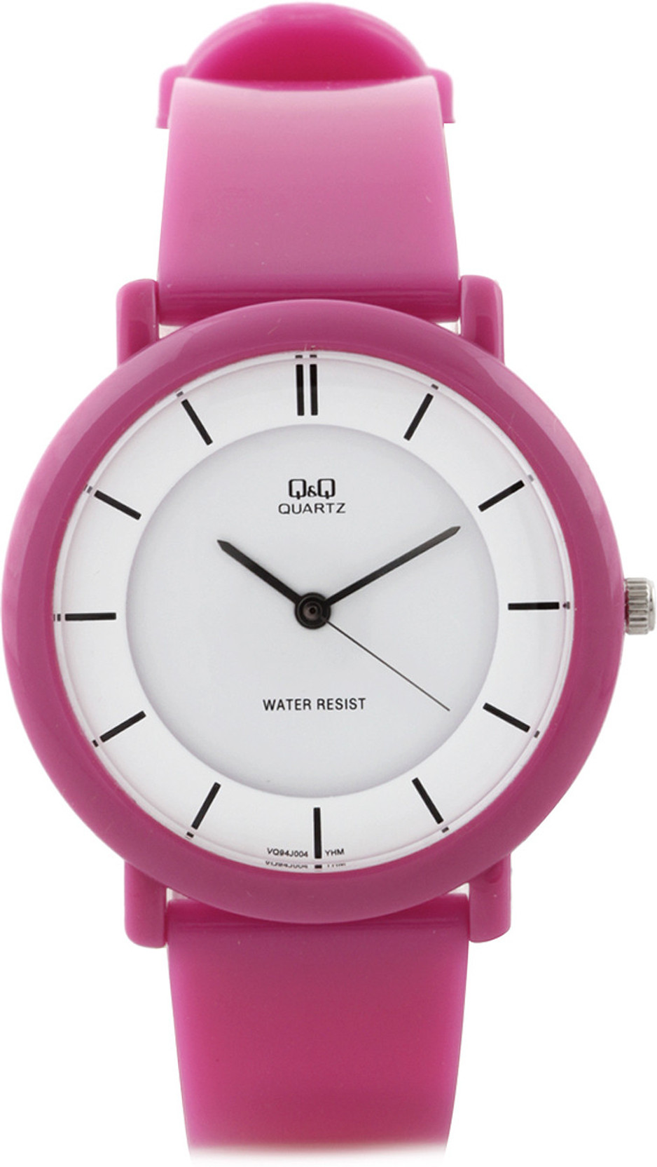 Q&Q VQ94J004Y Silicone Strap Watch For Women Buy Q&Q VQ94J004Y