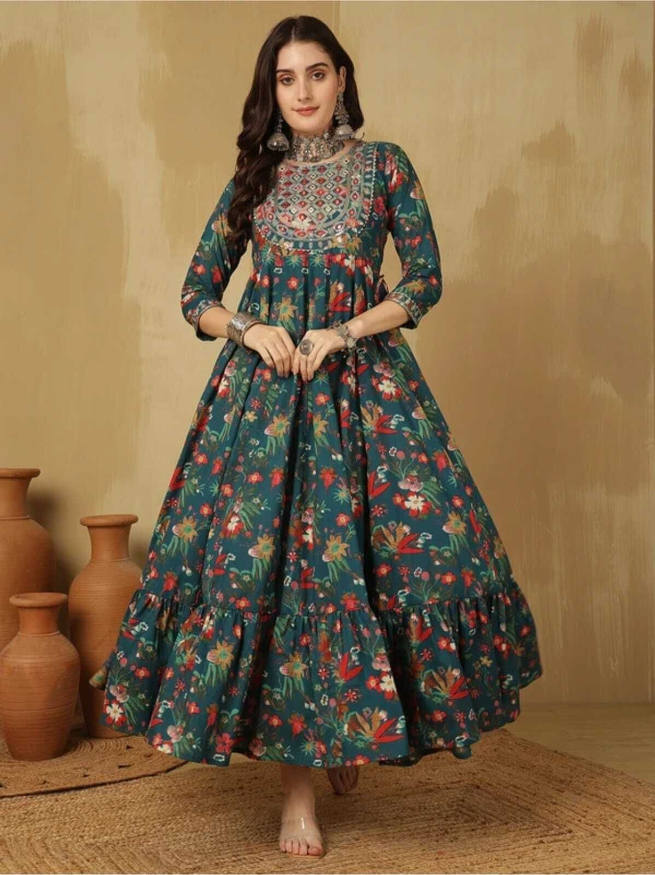 Anarkali Kurti Showcase