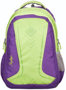 skybags footloose leo 03 grey & black color block backpack