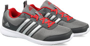 Adidas yking dark grey running shoes Clearance
