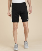 NIKE Solid Men Black Sports Shorts 