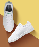 adidas advantage sneaker mens black