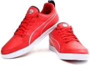 puma red shoes bmw