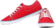 Sparx Awesome Red Sneakers For Men 