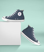 converse blue navy