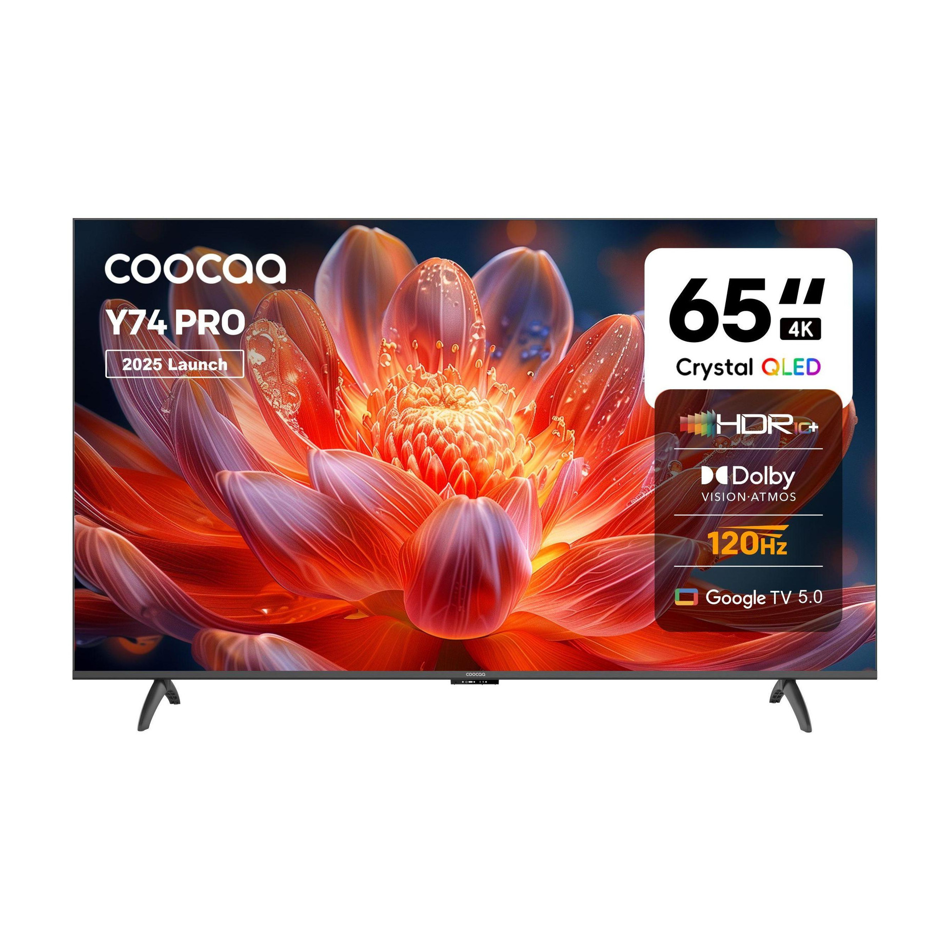Coocaa Y74 Pro 164 cm (65 inch) QLED Ultra HD (4K) Smart Google TV