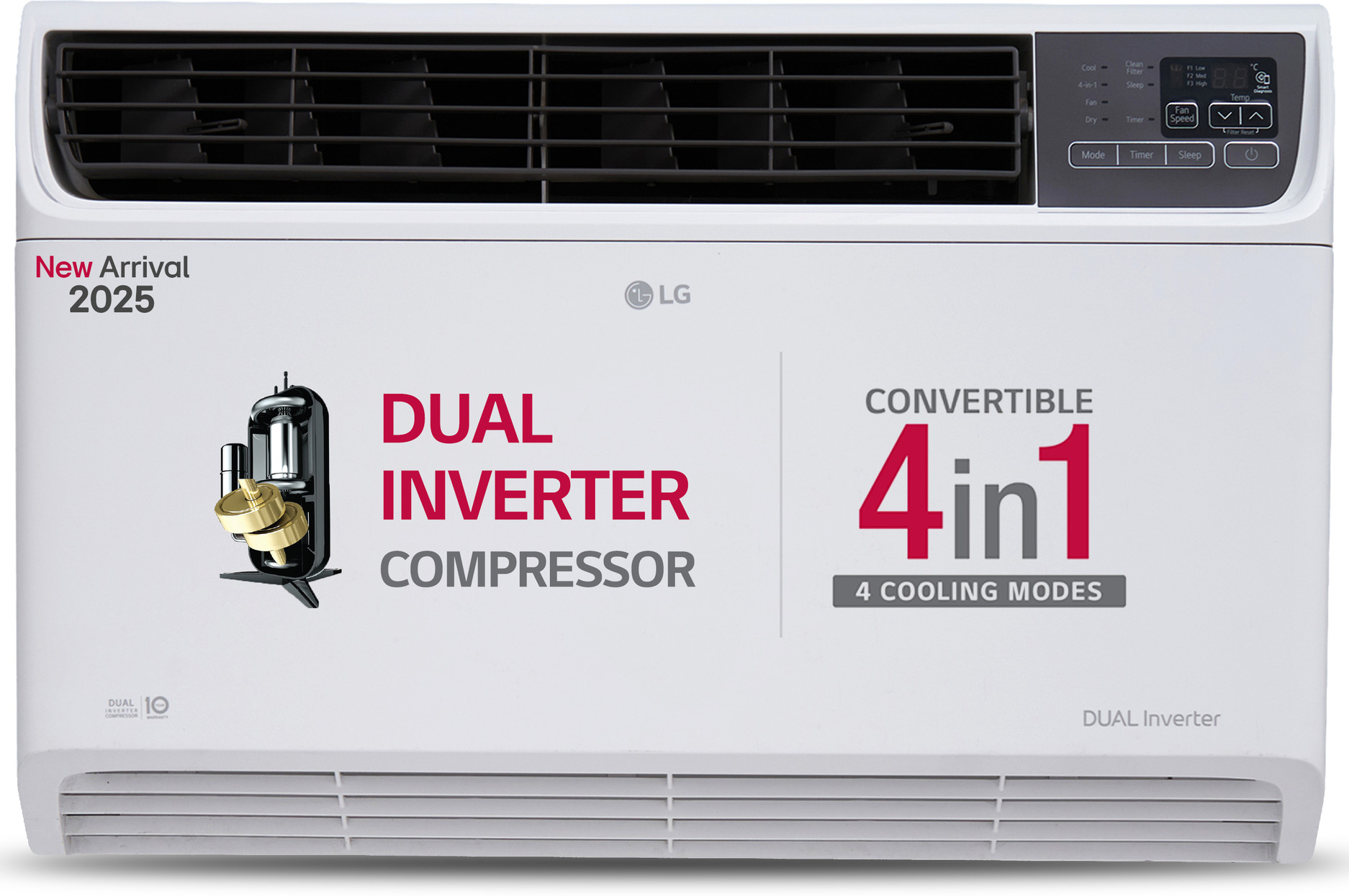 LG UW-Q18WUZA 1.5 Ton 5 Star AC