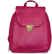 pink colour college bags