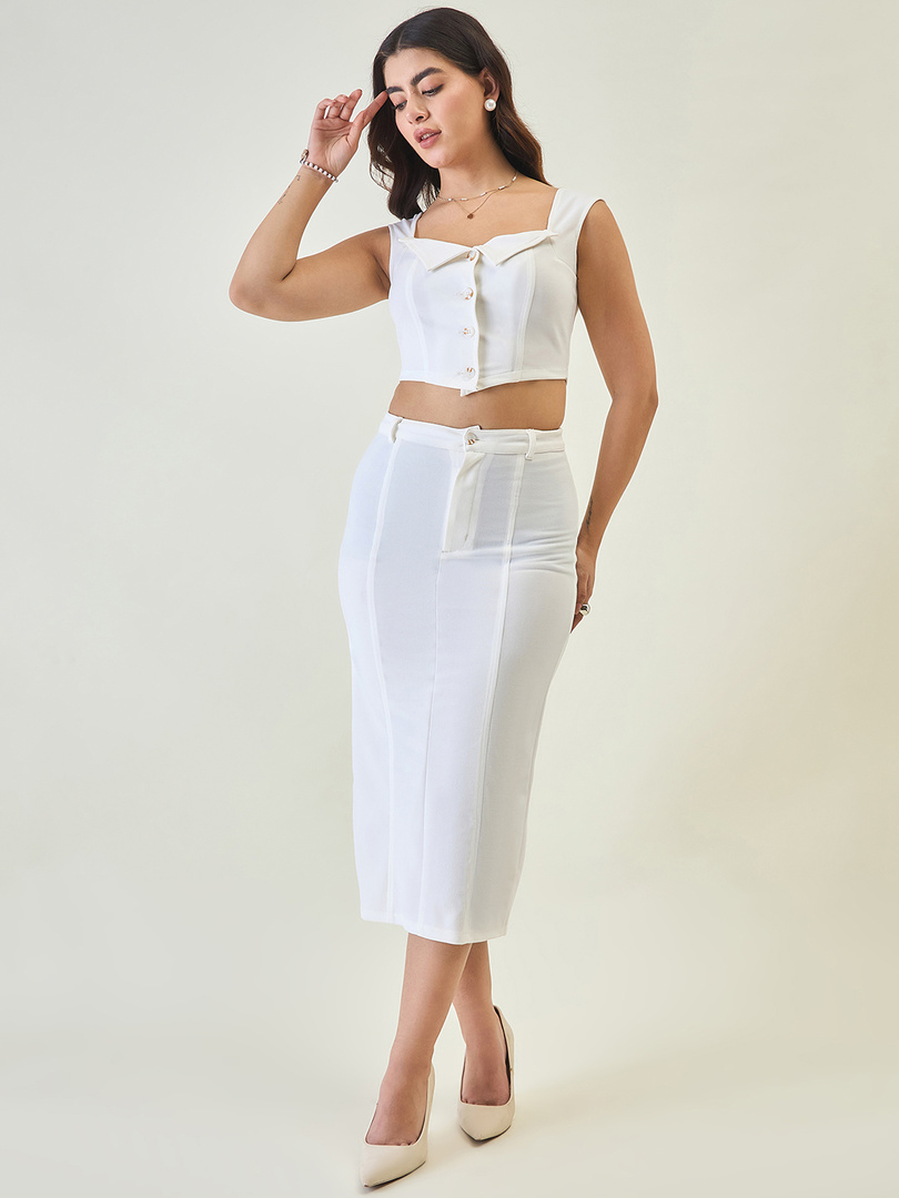 AAYU Top Skirt Co-ords Set