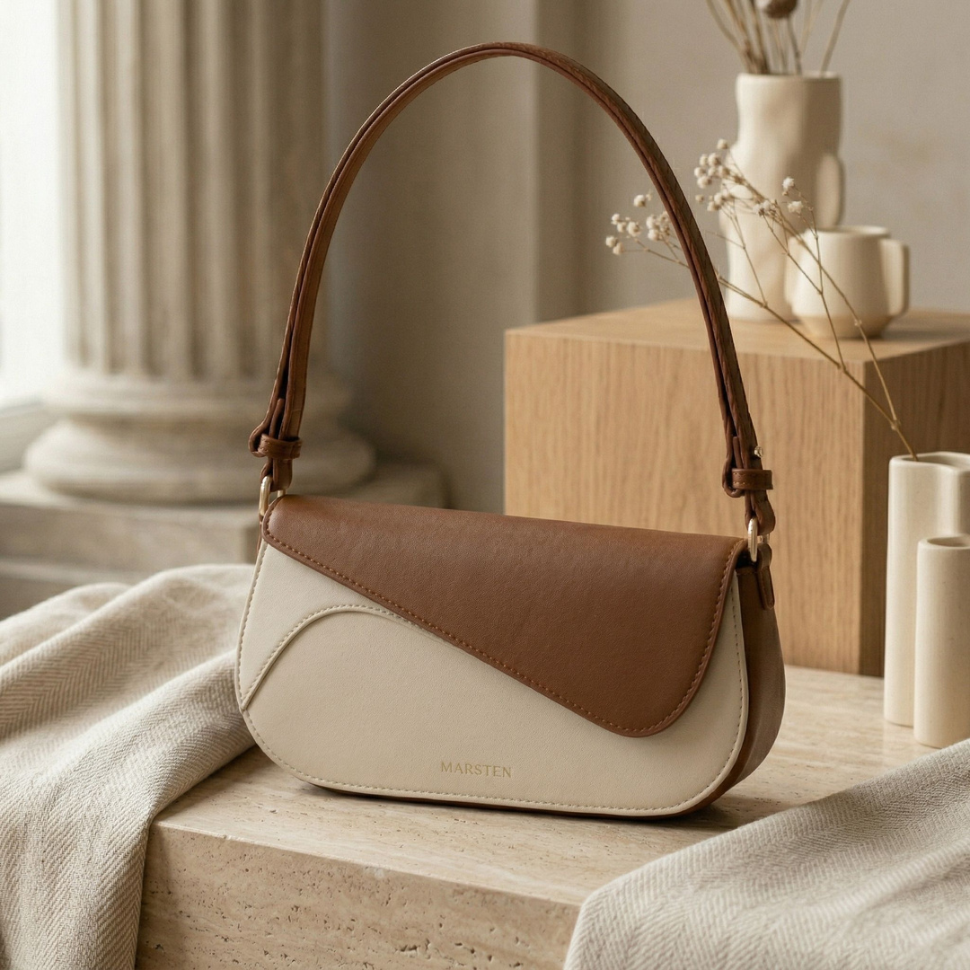 MARSTEN Women Beige Shoulder Bag