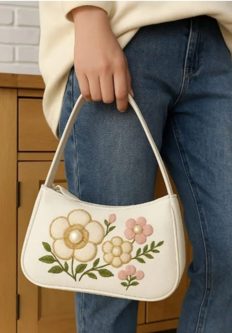 STYLECRAFTI Women White Handbag
