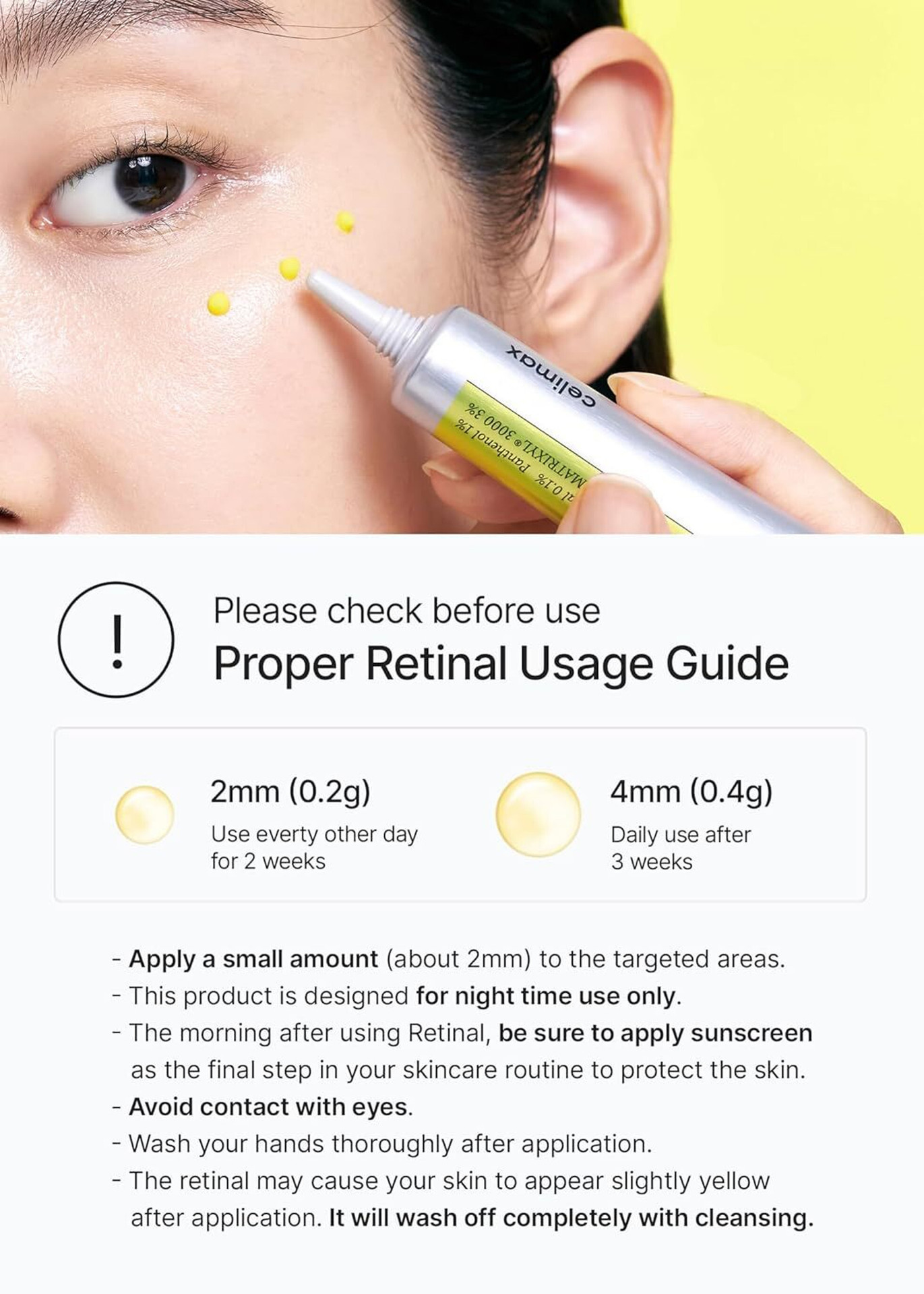 Celimax The Vita-A Retinal Shot Tightening Booster with 0.1% Retinal, Matrixyl & Niacinamide (15 ml) image 3