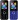 Niamia CAD 1 Combo of Two Mobiles(Black&Blue)