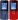 Jmax Super 6 Combo of Two Mobiles(Blue : Red)
