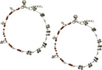 HIGH TRENDZ Charms Collection Alloy Anklet(Pack of 2)