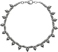 abhooshan Silver, Alloy Anklet