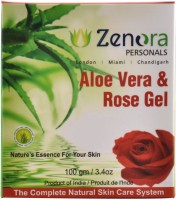 Zenora Aloe Vera & Rose Gel(100 g) - Price 89 28 % Off  