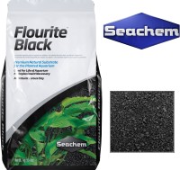 Seachem Flourite Black (7 kg/15.4 lbs) Premium Natural Substrate For The Planted Aquarium | Aquatic Plant Fertilizer(7 L)