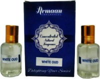 Armaan White Oud (Two Pcs Set) Floral Attar(Oud (agarwood)) RS.289.00