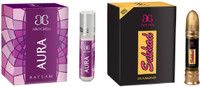 Arochem Sukhad Aura Combo Floral Attar(Sandalwood) RS.269.00