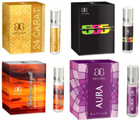 Arochem 24 Carat 555 Amber ae hyatt Aura Combo Floral Attar(Musk) RS.399.00