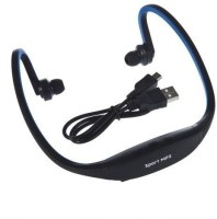 MDI Sport Stereo Wireless 8 GB MP3 Player(Blue, 0 Display)