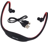 MDI Sporty Wireless 8 GB MP3 Player(Red, 0 Display)