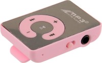 Mitaki Premium HQ Shiny Design MP3 Player(Shiny Pink, 0 Display)