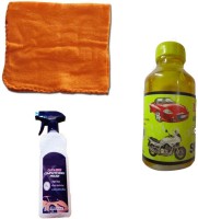 Trost Car & Bike Polish, Microfiber Cloth, Shampoo Combo