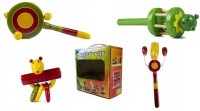 CeeJay Set of 4 Colorful Wooden Baby Toys:Model RA-OW008 Rattle(Multicolor)