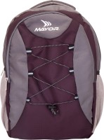 View Mayor 17 inch Laptop Backpack(Grey) Laptop Accessories Price Online(Mayor)