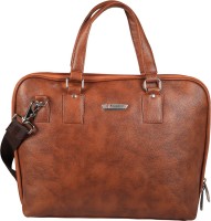 Sapphire Messenger Bag(ITALY TAN EXECUTIVE COLLECTION SLIM BAG, 8 L)