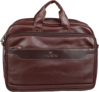 Safex 16 inch Expandable Laptop Messenger Bag(Brown)   Laptop Accessories  (Safex)