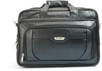 View Sapphire 17 inch Expandable Laptop Messenger Bag(Black) Laptop Accessories Price Online(Sapphire)