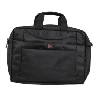 Safex 16 inch Expandable Laptop Messenger Bag(Black)   Laptop Accessories  (Safex)