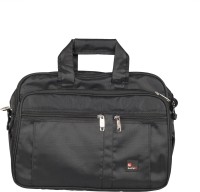 View Safex 16 inch Expandable Laptop Messenger Bag(Black) Laptop Accessories Price Online(Safex)