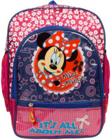 ARIP Mash Bag Waterproof School Bag(Pink, 15 inch) RS.499.00