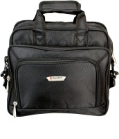 View Sapphire 10 inch Expandable Laptop Messenger Bag(Black) Laptop Accessories Price Online(Sapphire)