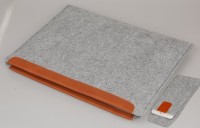 Tarkan 11-13.3 Inch Macbook Sleeve Laptop Bag(Grey, Brown)   Laptop Accessories  (Tarkan)