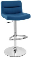 View The Furniture Store Line 3 Leatherette Bar Stool(Finish Color - Blue) Furniture (The Furniture Store)