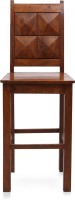 View Evok Solid Wood Bar Stool(Finish Color - Rich Honey) Furniture (Evok)