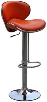 View Exclusive Furniture Metal Bar Stool(Finish Color - Orange) Furniture (Exclusive Furniture)