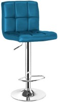 The Furniture Store Leatherette Bar Stool(Finish Color - Blue)   Furniture  (The Furniture Store)