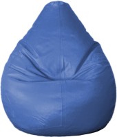 View PSYGN Large Teardrop Bean Bag Cover(Blue) Price Online(Psygn)