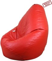 View Happy XL Bean Bag Cover(Red) Price Online(Happy)
