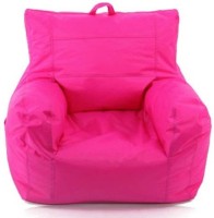 View CaddyFull XXXL Bean Bag Cover  (Without Beans)(Pink) Furniture