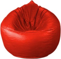 View CaddyFull XXXL Bean Bag Sofa  With Bean Filling(Red) Furniture (CaddyFull)