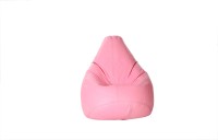 View Comfy Bean Bags XXL Bean Bag Cover(Pink) Price Online(Comfy Bean Bags)