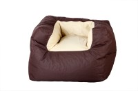 View Comfy Bean Bags Large Bean Chair Cover(Brown) Price Online(Comfy Bean Bags)