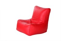 View Comfy Bean Bags XXL Bean Chair Cover(Red) Price Online(Comfy Bean Bags)